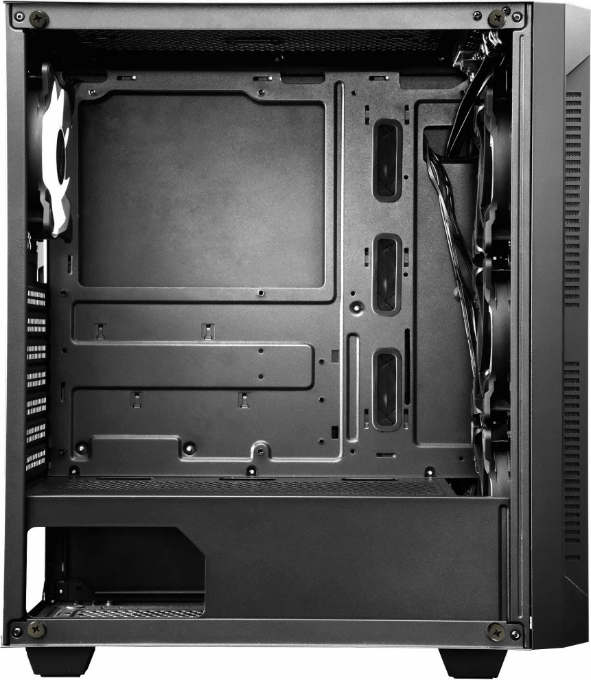 Kasë Chieftec GS-01B-OP Hunter Midi Tower, 4x RGB fan, e zezë