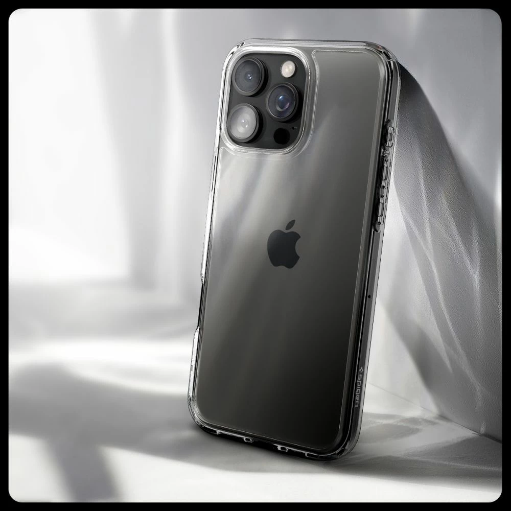 Mbështjellës Spigen Ultra Hybrid për iPhone 16 Pro Max, transparent (1 copë)