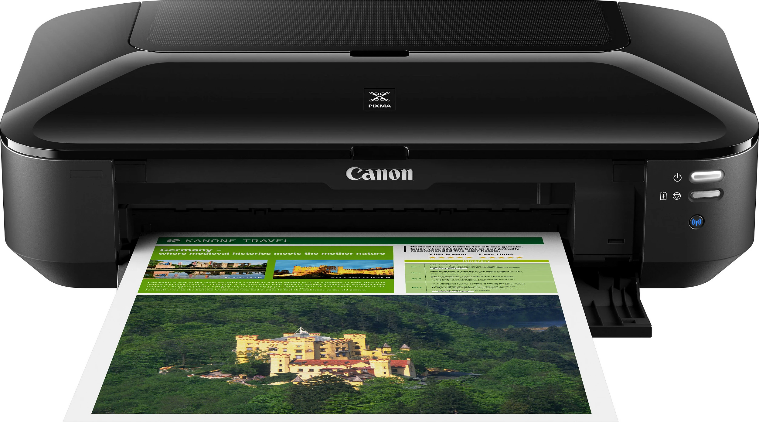 Printer Canon PIXMA iX6850, inkjet, A3+, Wi-Fi, e zezë