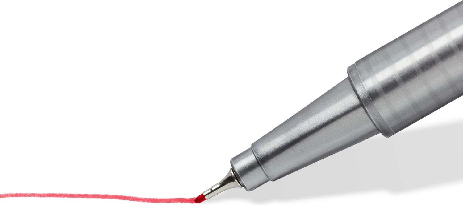 Set lapsa fineliner STAEDTLER triplus 4 copë, ngjyrë blu