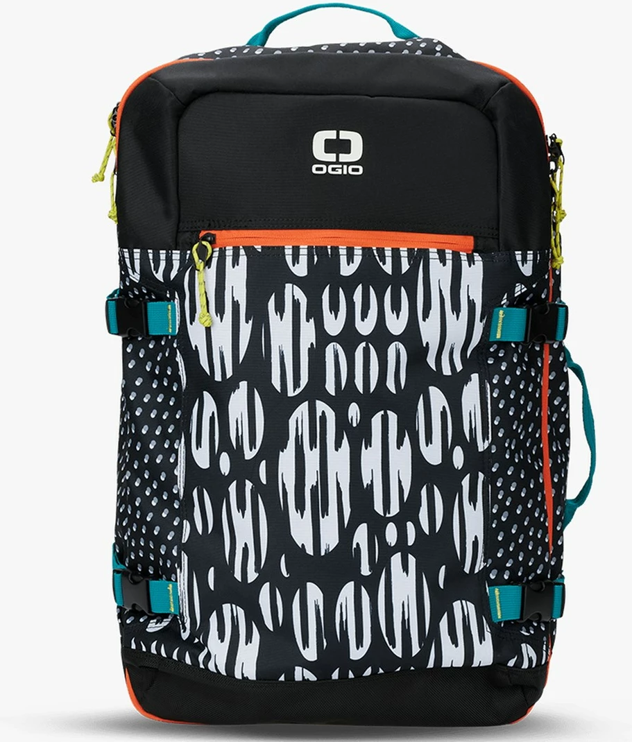 Çantë shpine OGIO Alpha Venture Safari A20195_Q04, 16", e zezë me motive