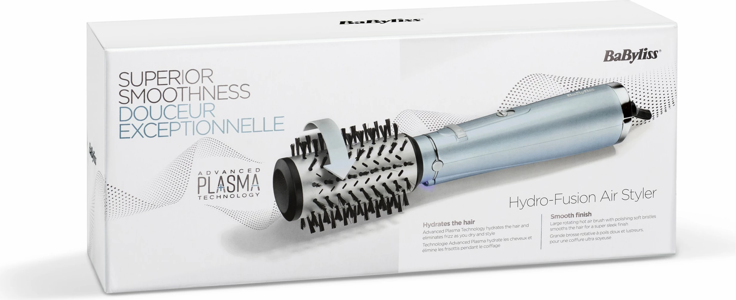 Furçë elektrike për flokë BaByliss AS773E, argjendtë