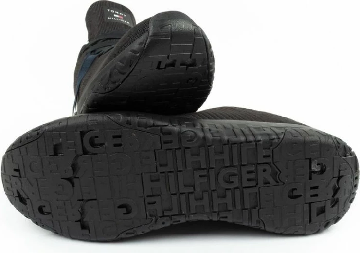 Këpucë për meshkuj Tommy Hilfiger, të zeza