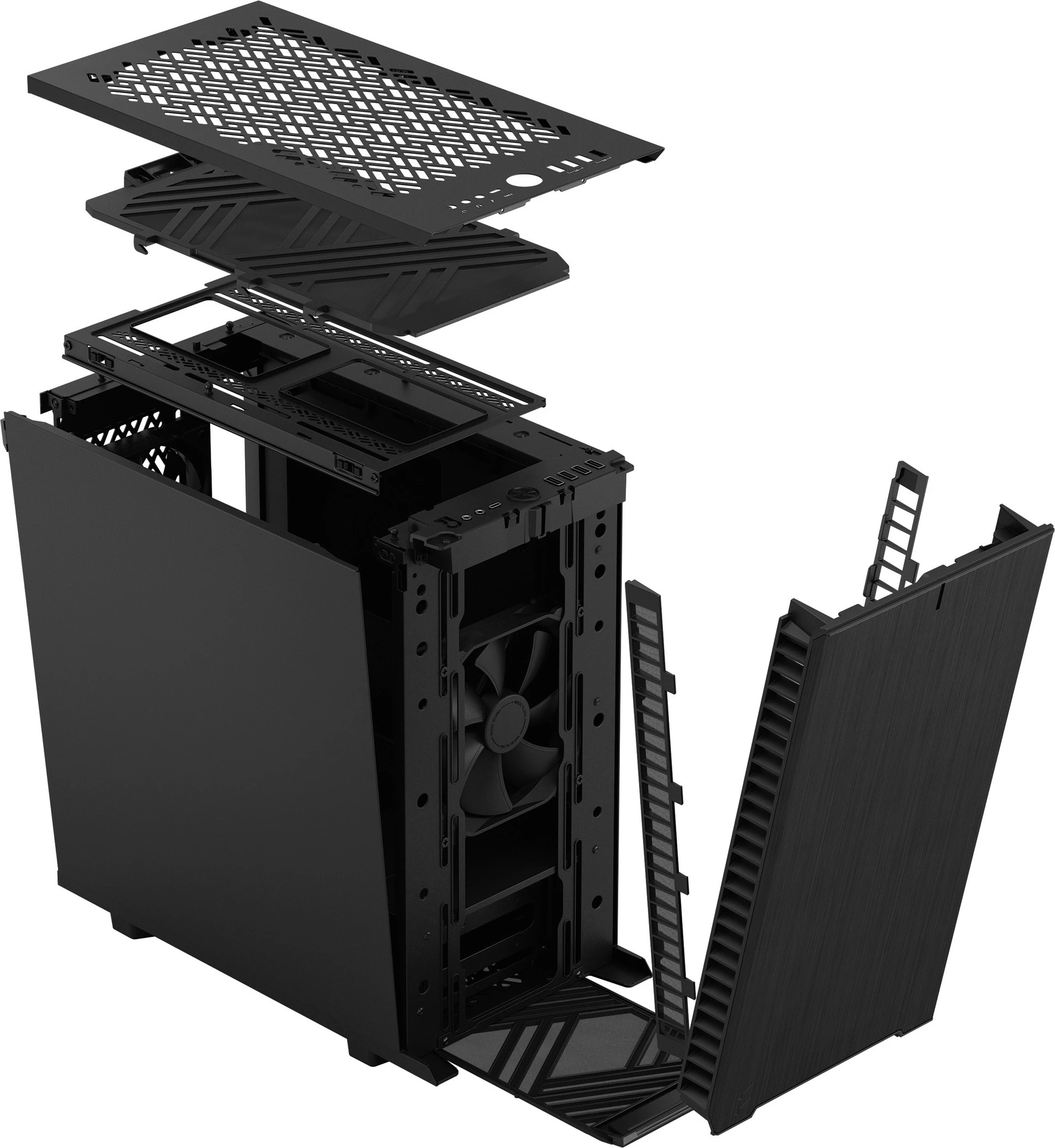 Kasë Fractal Design Define 7 Mini, micro ATX/Mini-ITX, e zezë
