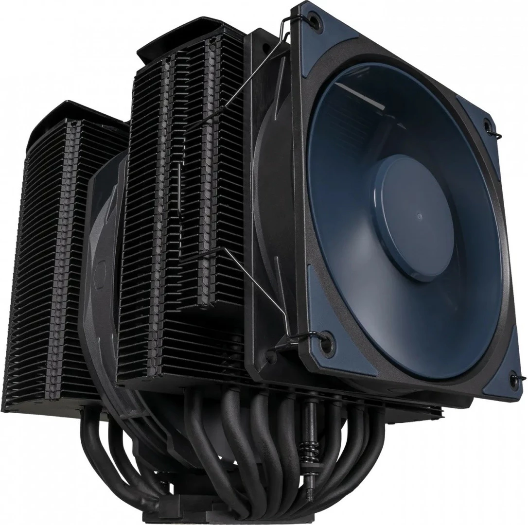 Kasë ftohëse CPU Cooler Master MasterAir MA824 Stealth, 8 heatpipes, 2 ventilatorë, e zezë