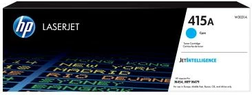 Toner HP 415A (W2031A) 2300 faqe origjinal për Color LaserJet, cyan