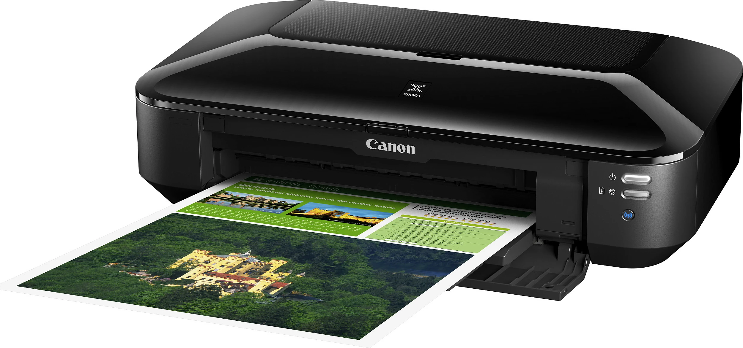 Printer Canon PIXMA iX6850, inkjet, A3+, Wi-Fi, e zezë