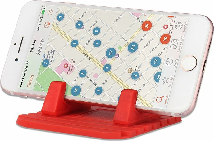 Mbajtëse universale për celular Hurtel, silikon, e zezë