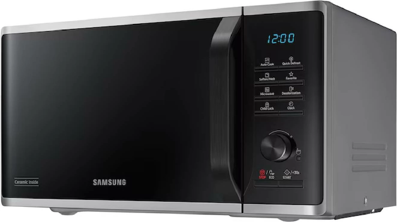 Mikrovalë Samsung MS23K3515AS/E2 1250 W, 6 nivele fuqie, argjendtë