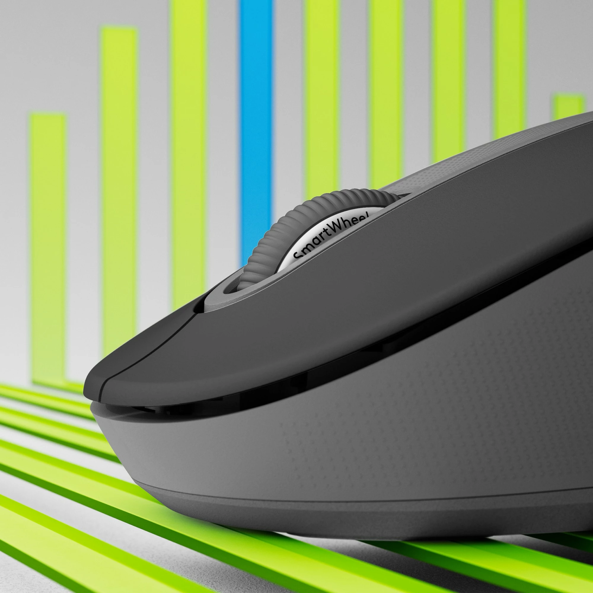 Maus Logitech Signature M650 Wireless për Biznes, Djathtas, Optik, RF Wireless + Bluetooth, 4000 DPI, Grafit