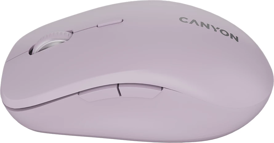 Maus CANYON MW-12 wireless dual mode (Bluetooth/2.4GHz), 2400 DPI, 6 butona, rozë, me receiver + bateri