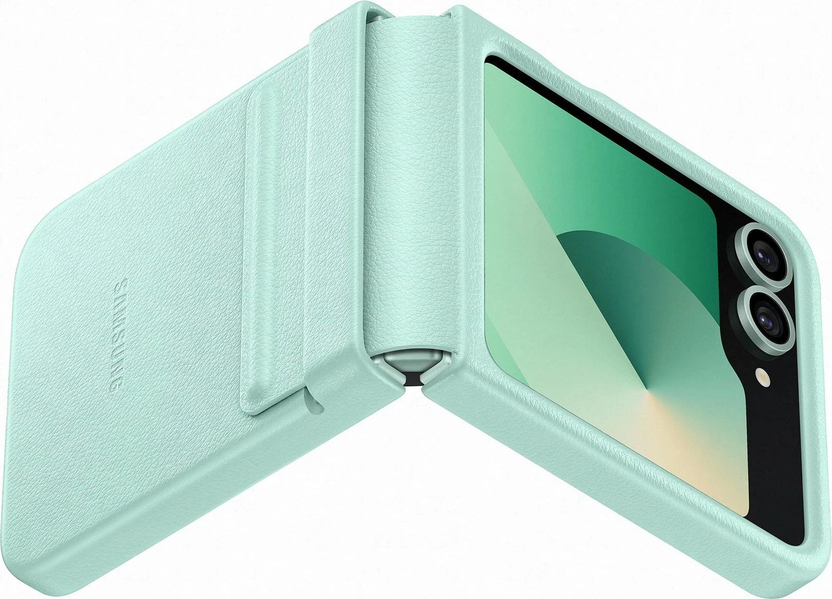 Mbështjellës Samsung Galaxy Z Flip6, 17 cm (6.7"), Ngjyrë Mint