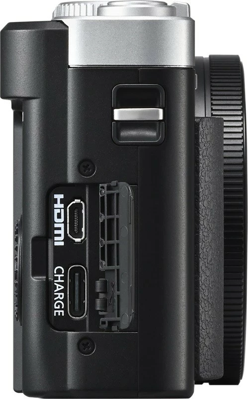 Aparat digjital Panasonic LUMIX TZ99, 20.3MP, 30x zoom optik, 4K, Wi-Fi, argjendtë