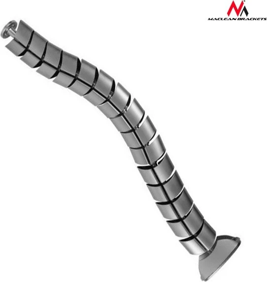 Organizues kabllosh Maclean MC-768S, 80cm, Argjend