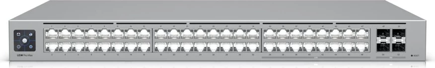 Switch Ubiquiti Pro Max 48 L3 2.5G Ethernet (100/1000/2500) 1U Gri