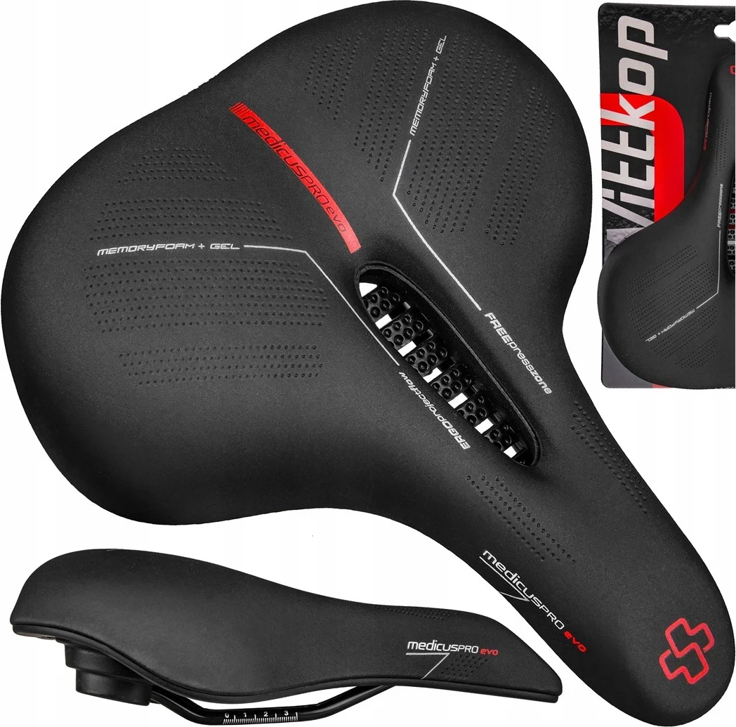 Sedilje biciklete Wittkop Medicus PROevo 3.0, për qytet