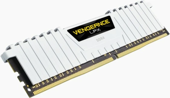 RAM Memorje Corsair Vengeance LPX 32GB (2x16GB) DDR4 3200MHz CL16, e bardhë