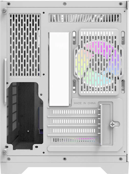 Kasë Darkflash FT350 me 5 ventilatorë ARGB, e bardhë