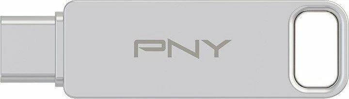 Pendrive PNY Duo-Link 64GB USB 3.2 Gen 2 (USB-C/USB-A), argjendtë