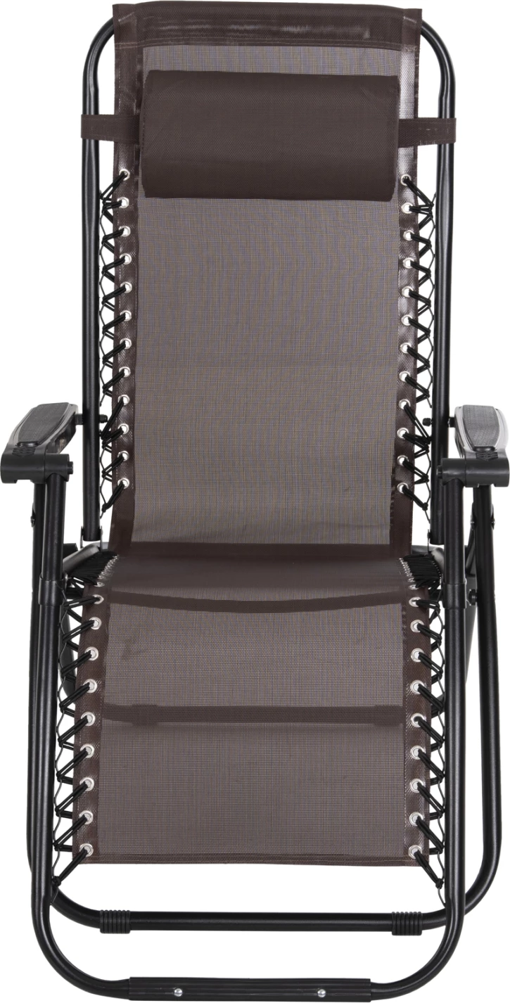 Karrige relaksuese COMPANION, tekstilene kafe, metal i zi, FH5095.13, 67x145x110cm
