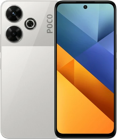 Celular Xiaomi POCO M6 4G, 6GB/128GB, 108MP, Silver