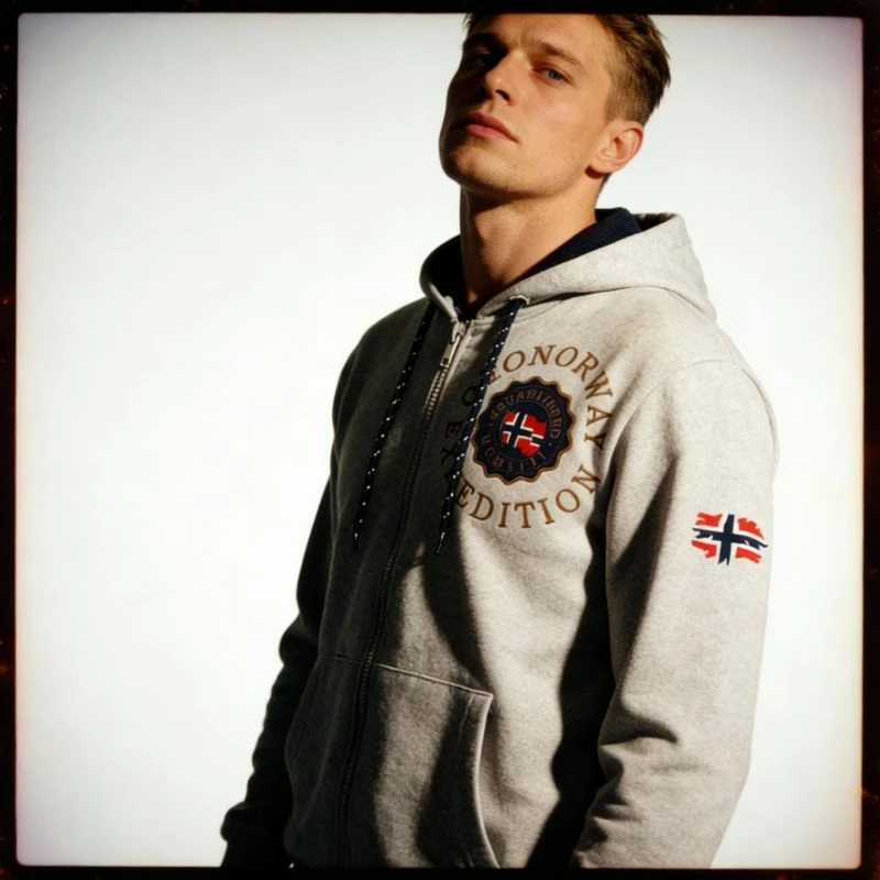 Duks për meshkuj Geographical Norway, gri