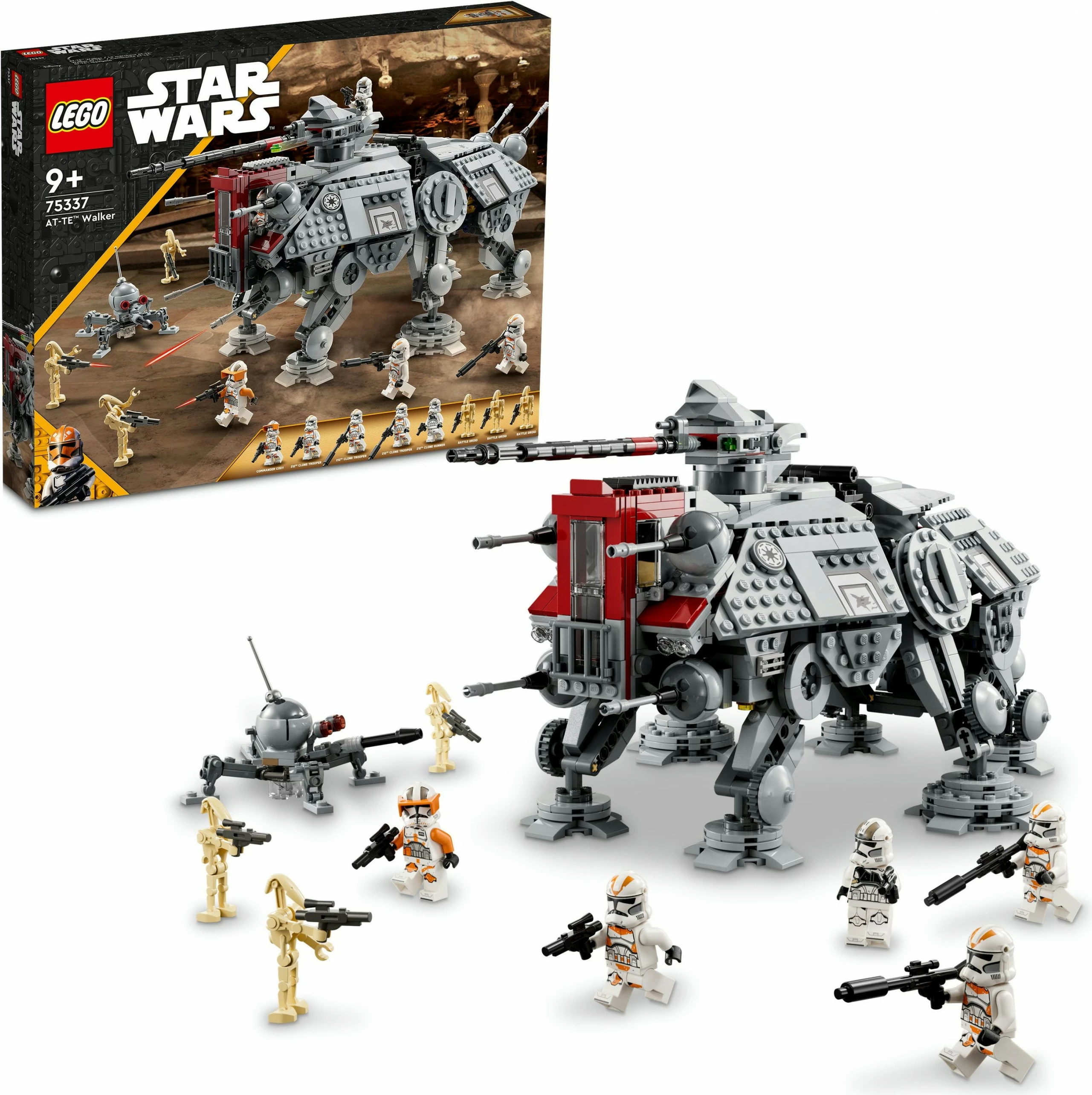 Set ndërtimi LEGO Star Wars AT-TE Walker, 1082 pjesë, Multingjyrësh