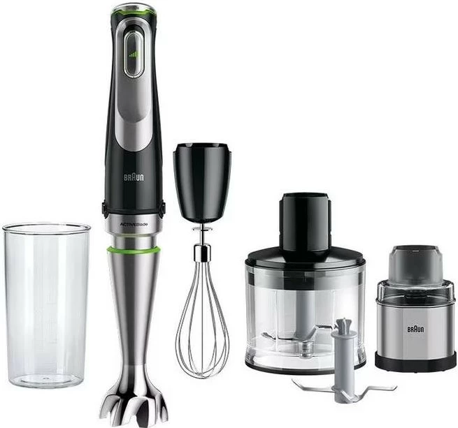 Blender Braun Multi Quick 9 MQ9138XI, 1200W, i zi-argjendtë