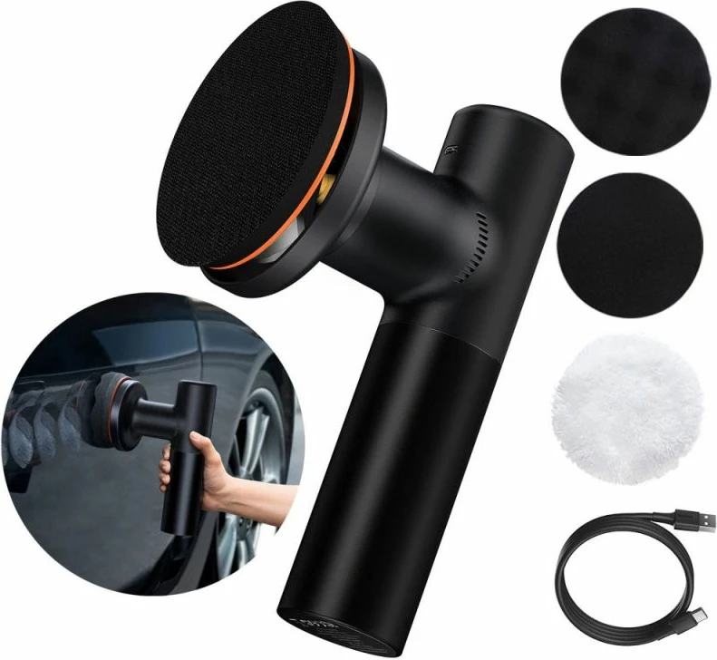 Makine polirimi elektrike pa kabllo Baseus CRDLQ-B01, e zezë