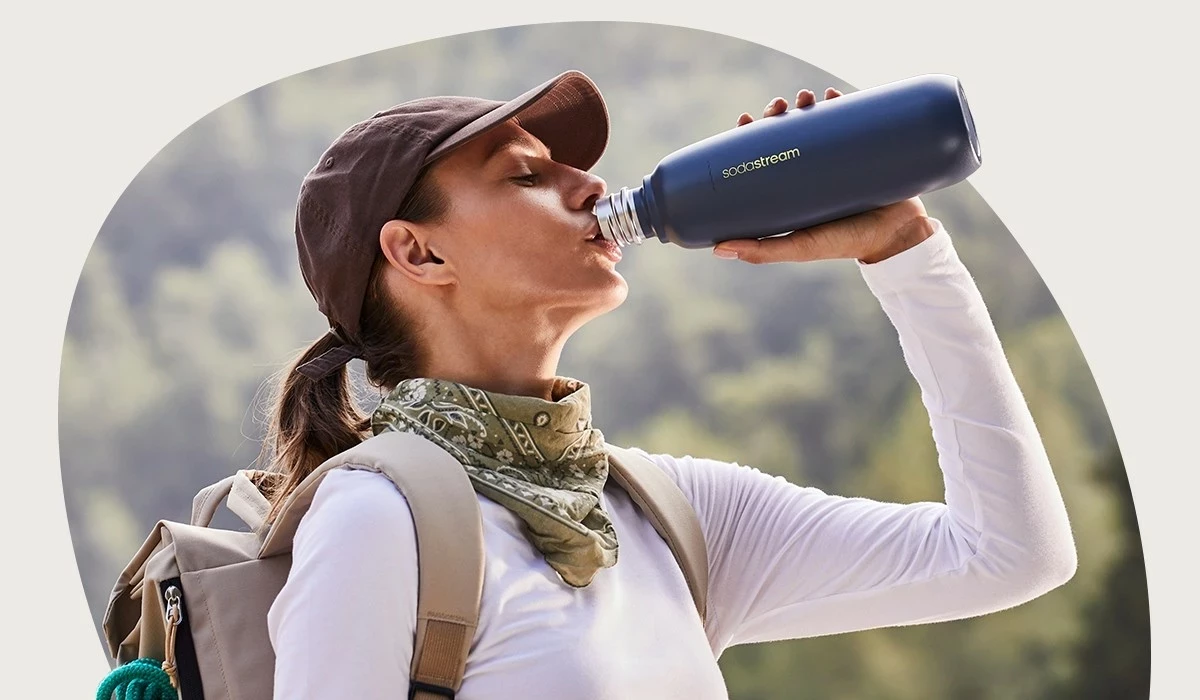 Shishe Sodastream Fizz&Go 900ml, navy blue