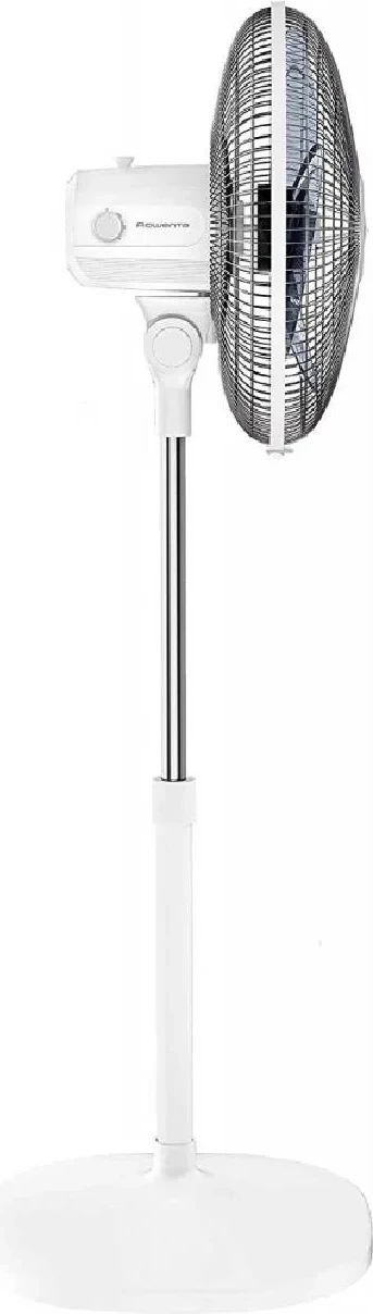 Ventilator pedestali, Rowenta, VU4410F2, 55 m³/min, 3 shpejtësi, lartësi e rregullueshme 1.3 m, i qetë 49 dBA, i bardhë