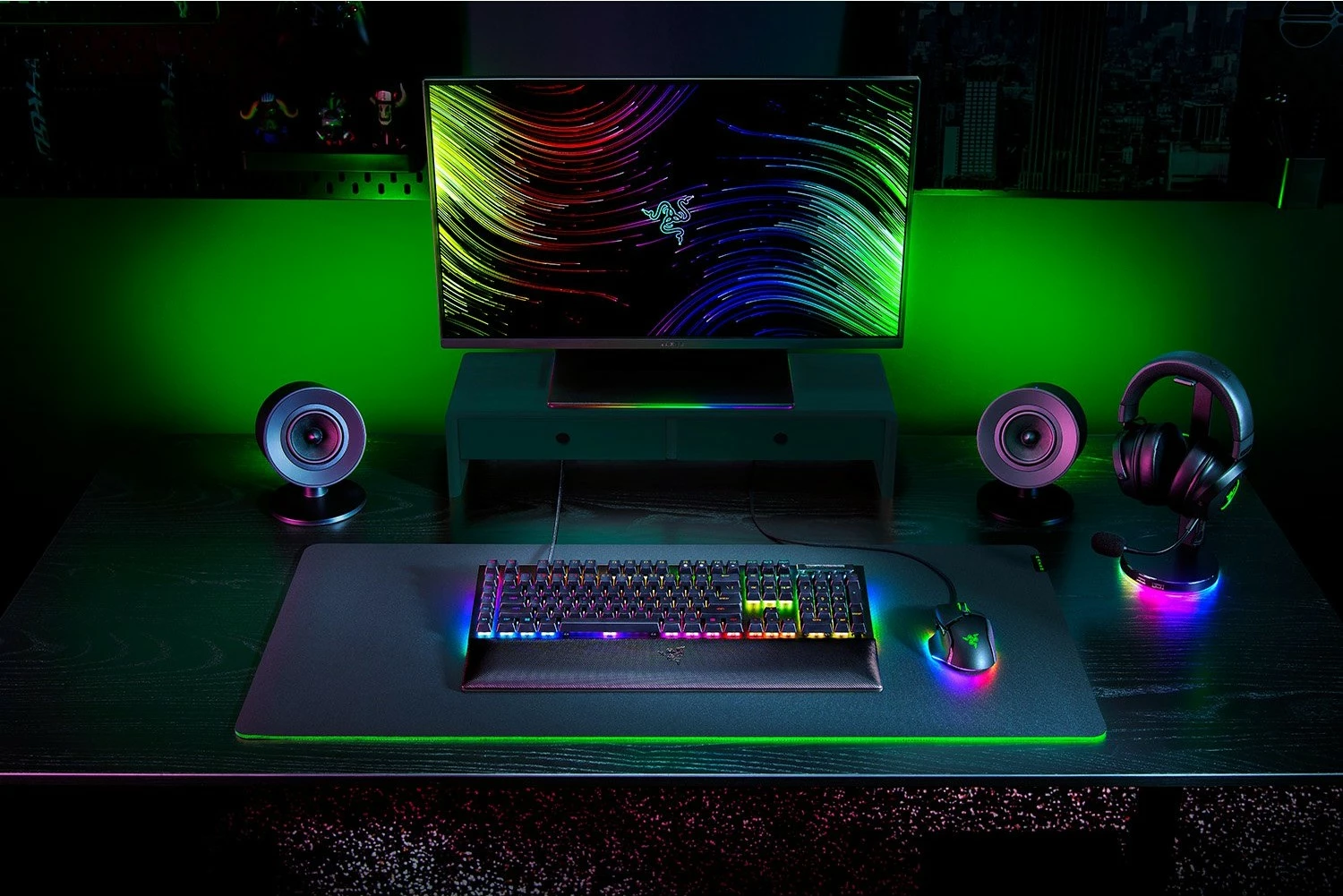 Tastierë mekanike Razer BlackWidow V4, Green Switch, RGB, full-size, QWERTY, e zezë