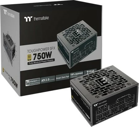 Kasë furnizimi Thermaltake ToughPower SFX 750W F Modular, 80 PLUS Gold, e zezë
