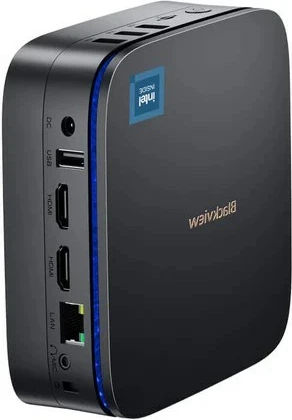 Kasë mini PC Blackview MP60 N150, 16 GB RAM, 1 TB SSD, Windows 11 Pro, e zezë