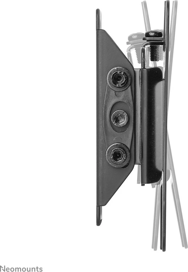 Mbajtës muri për monitor/TV Newstar NM-W60BLACK, 10-30", çelik, i zi, tiltable