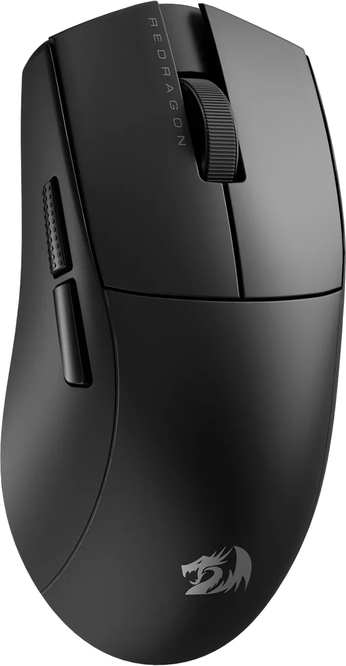 Maus wireless gaming Redragon K1NG Pro M916-PRO-1K 26K DPI, 49 g, 3 mënyra lidhjeje, i zi