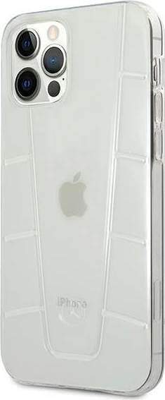 Mbështjellës Mercedes MEHCP12LCLCT për iPhone 12 Pro Max 6.7", Transparent