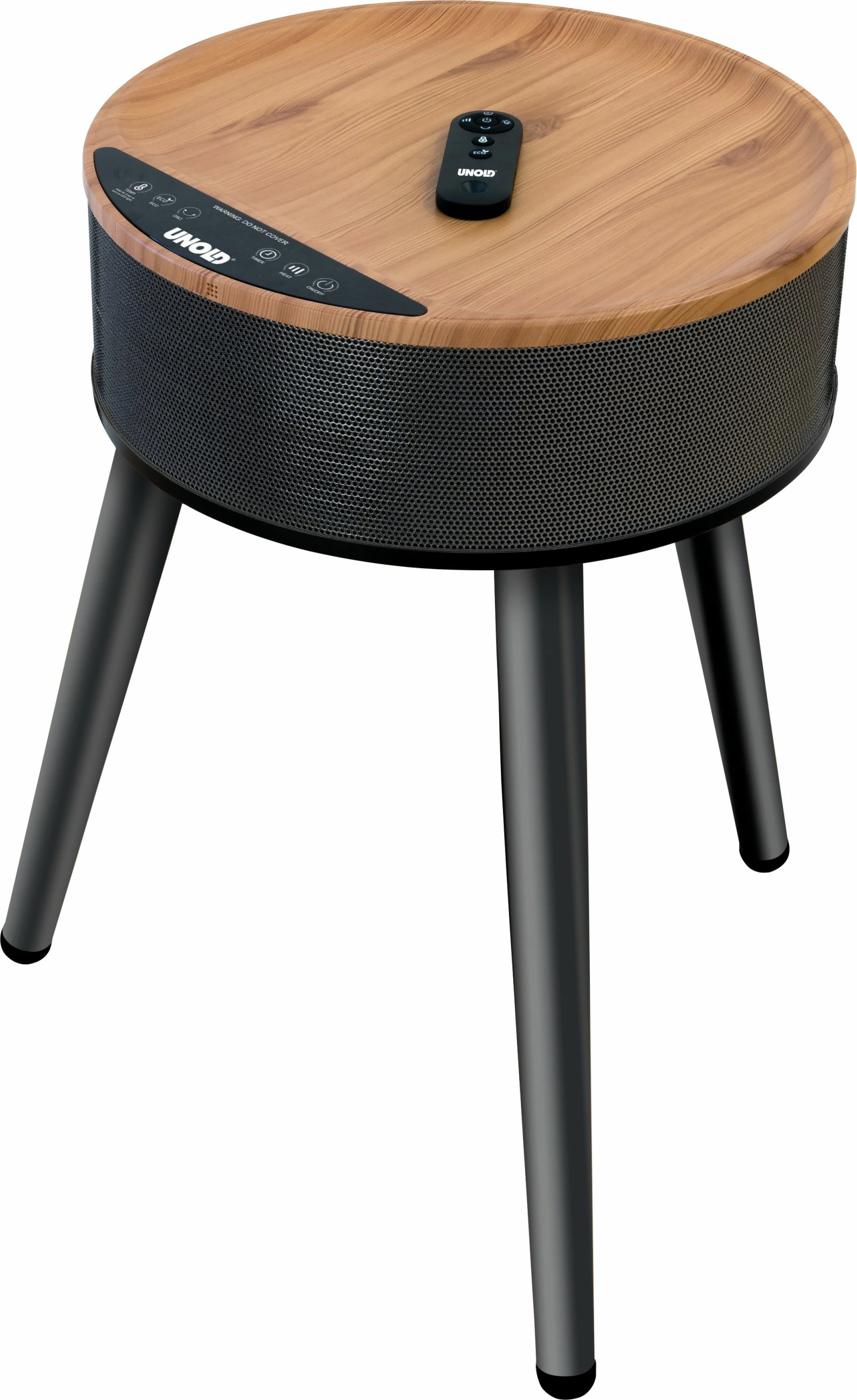 Ngrohës elektrik UNOLD 86545, Keramik, 1.2 m, Ngjyrë e zezë