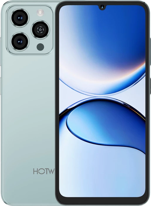 Celular HOTWAV A16 Pro Max 3/64GB 6.75" 120Hz Android 15, i gjelbër