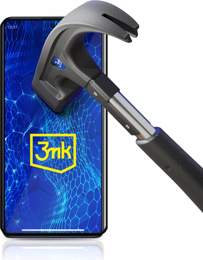 Xham i temperuar 3mk HardGlass Lite për Xiaomi Redmi Note 12 Pro/Note 12, 9H, i zi