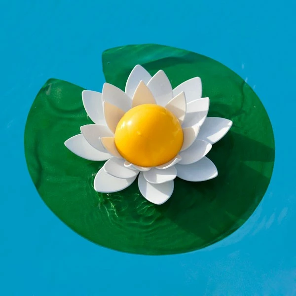 termometër pishine lundrues Desjoyaux LOTUS, diapazon -10°C deri +50°C, jeshile/bardhë/e verdhë