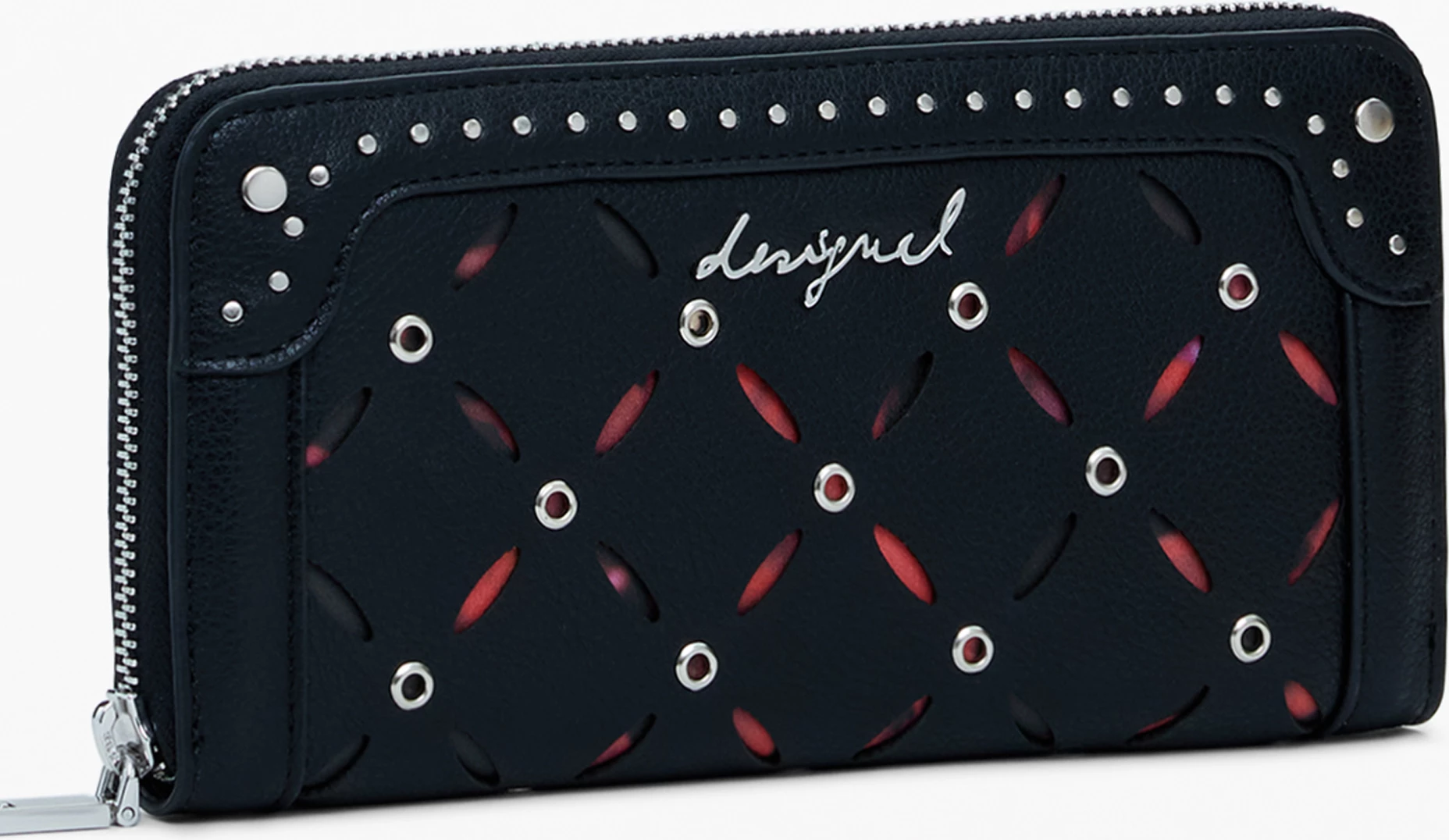Portofol DESIGUAL Yankee Fiona për femra, e zezë
