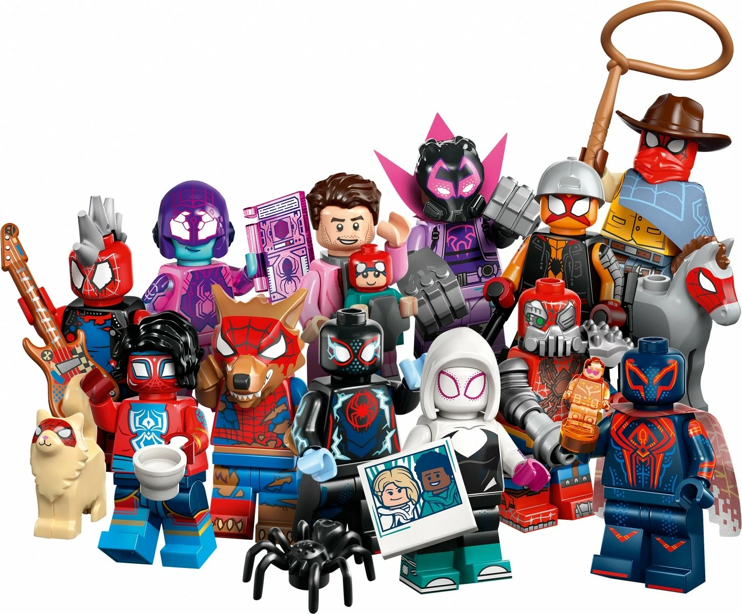 Minifigurë LEGO Spider-Man: Through the Multiverse 71050, 1 copë, plastikë