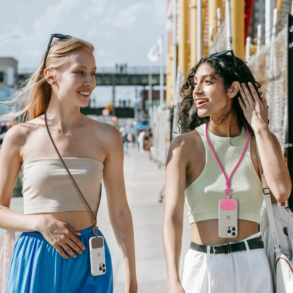 Rrip crossbody për celular Tech-Protect C5S, i rregullueshëm, Gri