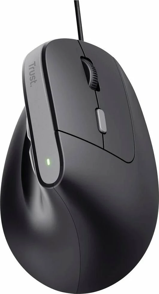 Maus ergonomik vertikal Trust Bayo II 25144 2400 DPI USB i zi