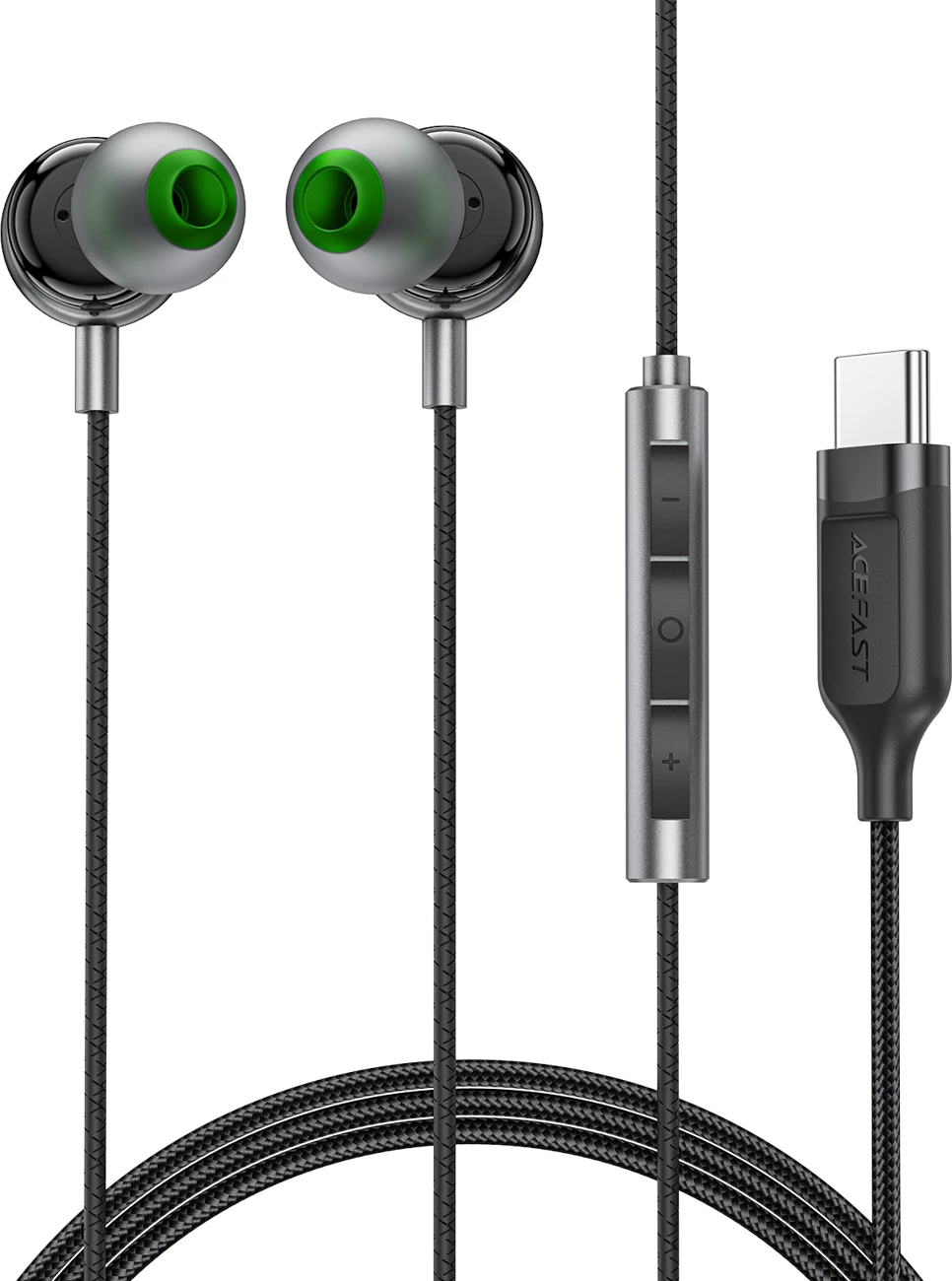 Kufje Acefast L5 me tela, USB-C, 1.2m, Zeza