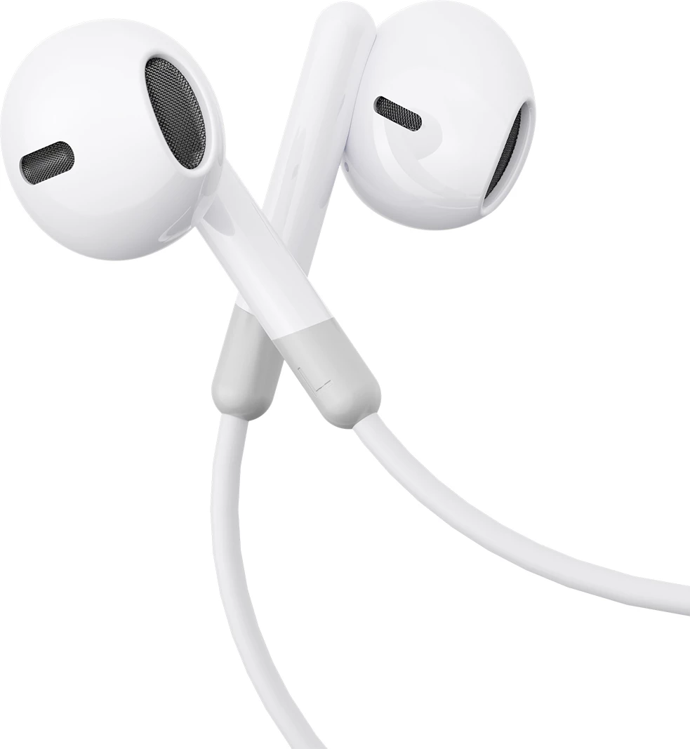 Kufje Joyroom JR-EW01 me kabllo, mini jack 3.5mm, të bardha