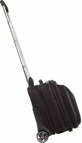 Set biznesi 2 pjesësh Wenger Patriot, trolley 17 inç me çantë notebook 15.4 inç, e zezë