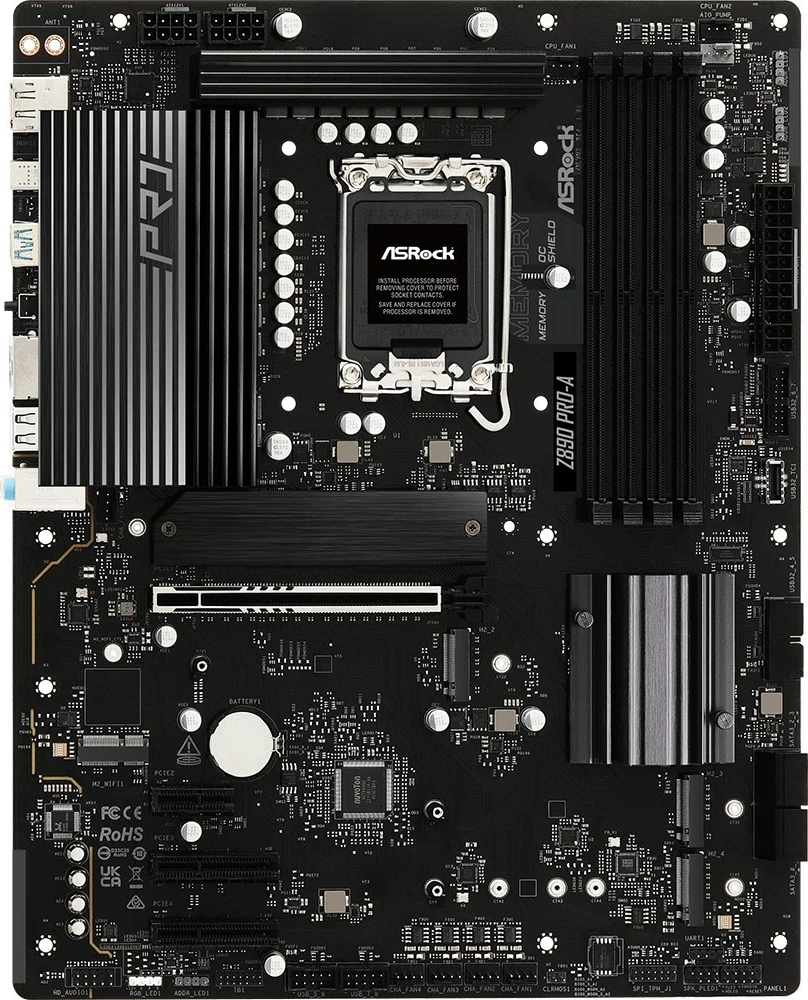 Pllakë amë Asrock Z890 Pro-A, Socket 1851, ATX