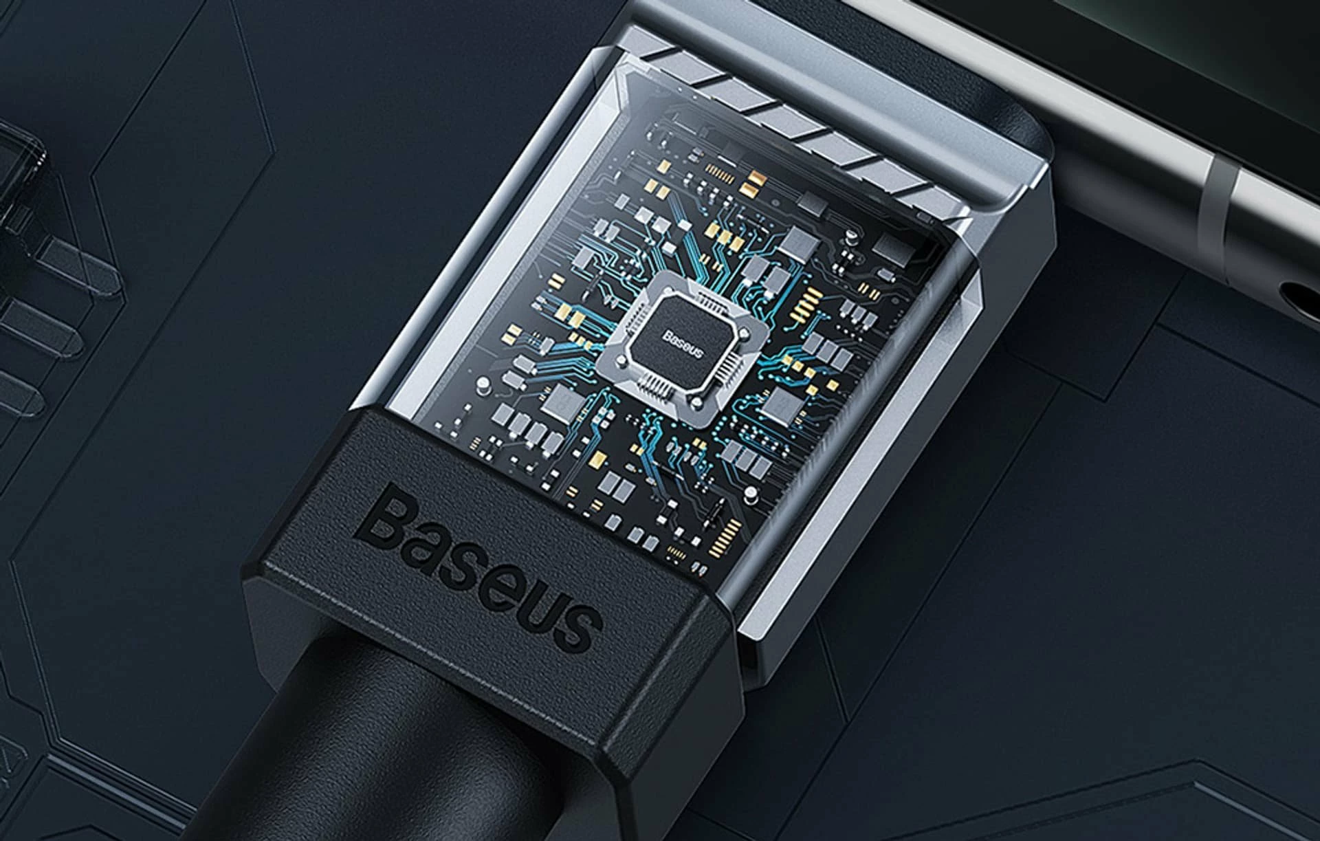 Kabllo USB Baseus CAKW000602 USB-A në USB-C 1 m 100 W, e zezë